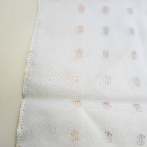 Burberry vintage Handkerchief / sticker on / Brandnew #06 - Picture 3 of 7